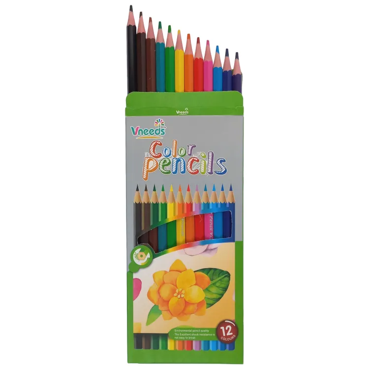 Premium Set of 12 Color Pencils for Artists and Creatives